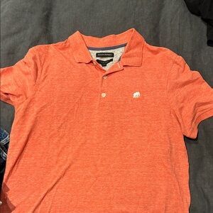 Banana Republic Men's Salmon Polo Shirt